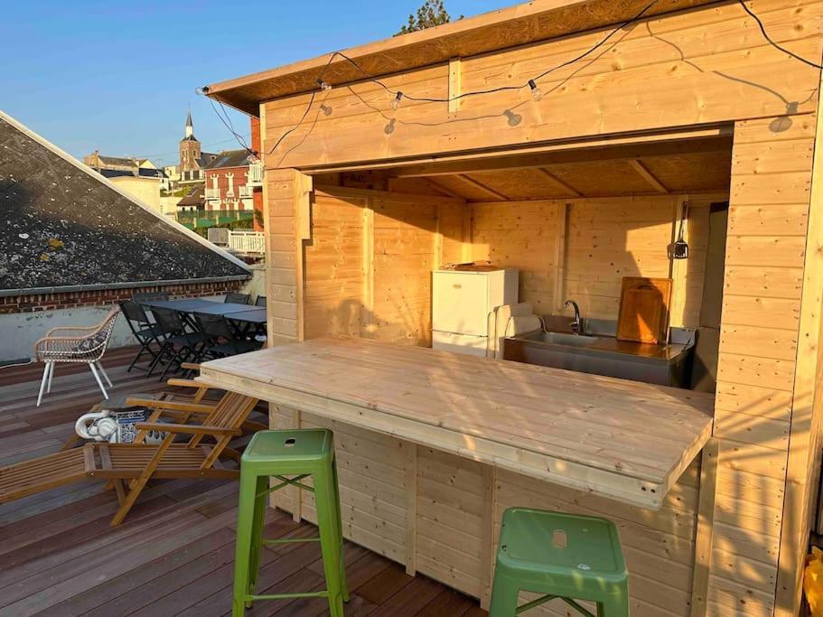 La Terrasse D'Ault Apartment Ngoại thất bức ảnh